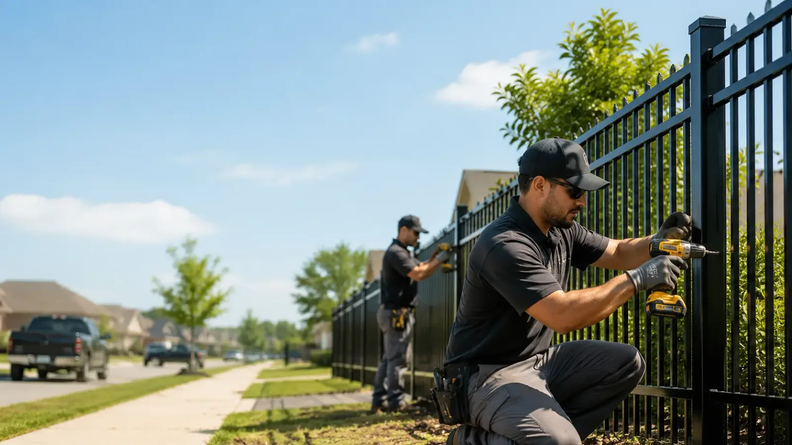 Metal Fence Installation in Billingsley, AL
